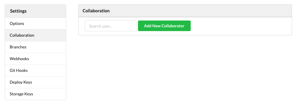 Add Collaborator menu on DAGsHub