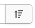 Label Studio icon indicating descending sort order even though it looks like it should be indicating ascening sort order